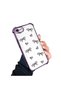 iPhone 7/8/Se 2020 2022 Compatible Transparent Silicone Flutter Protective Case Heart Patterns - 3