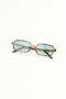 Liana Leopard Thin Rectangular Sunglasses |   Uv400 - 4