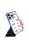 iPhone 14 Pro Compatible Transparent Silicone Flutter Protective Case Heart Patterns - 2