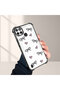 Realme C21Y/C25Y Compatible Transparent Silicone Flutter Protective Case Heart Patterns - 4