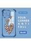 iPhone 14 Pro Compatible Transparent Silicone Flutter Protective Case Leopard Patterns - 2