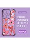 Xiaomi Redmi 13 Compatible Transparent Silicone Flutter Protective Case Evil Eye Pattern