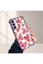 Samsung Galaxy A56 Compatible Transparent Silicone Flutter Protective Case Evil Eye Pattern - 4