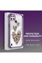 Realme C25Y/C21Y Compatible Transparent Silicone Flutter Protective Case Leopard Patterns - 4