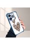 Infinix Smart 8/8 Pro Compatible Transparent Silicone Flutter Protective Case Leopard Patterns