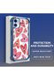 iPhone 11 Compatible Transparent Silicone Flutter Protective Case Evil Eye Pattern - 4