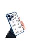 Realme C53 Compatible Transparent Silicone Flutter Protective Case Heart Patterns - 2