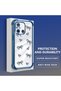 Xiaomi Redmi 12C Compatible Transparent Silicone Flutter Protective Case Heart Patterns - 3
