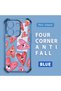 Xiaomi Redmi Note 13 4g Compatible Transparent Silicone Flutter Protective Case Evil Eye Pattern