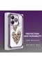 Tecno Spark 20/20C Compatible Transparent Silicone Flutter Protective Case Leopard Patterns - 4