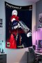 Gamer Wall Cloth, Playstation Xbox – Gaming Themed, High-Quality Fabric, Tapestry Wall Carpet