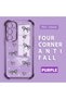 Samsung Galaxy S23 Fe Compatible Transparent Silicone Flutter Protective Case Heart Patterns