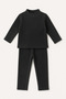 4-12 Years Old Children's Ribana Fleece-Lined Underwear Set Girls and Boys Thermal Look 6 Pieces 3 Sets Set - 6