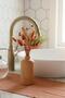 Wooden Vase Tamara Small Decorative Cobalt 16 cm - 2
