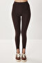 Finger Interlocking Flexible Knitted Fuzo Tights Set Ldn0002 Brown - 6