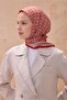 Geometric Pattern Pomegranate Flower Premium Soft Scarf 12 - 18 - 2
