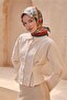 وشاح حريري بنمط هندسي 4119D تويل - 2