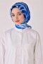 وشاح حريري بنمط هندسي 4047D (تويل)-83