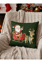 Double Sided Digital Printing Zippered Christmas Patterned Pillow Case, Throw Pillow Case 43X43 cm - 2