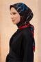 وشاح حريري بنقشة OBJE 4113D TWILL - 2