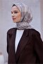 وشاح فرو المنك بنمط ريش النعام الطازج 1000 - 12 - 2