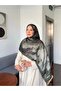 شال قطني ناعم منقوش من سلسلة مارلين ps184 - 6
