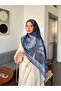 شال قطني ناعم منقوش من سلسلة مارلين ps183 - 5