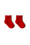 Baby Socks Set, 9-12 Months, 3 Pieces, Red, Gray and White - 2