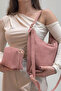 Enyola 100% Genuine Leather Modern Design Puppy Shoulder and Crossbody Bag - 4