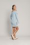 Madonna Collar Zipper Dress - 4
