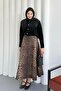 Authentic Lace Collar Knitwear Cardigan 2624 - Black - 4