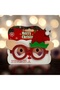 New Year Glasses Santa Claus Hat Model Red - 2