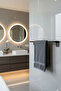 Metal Wall Towel Rack |   Matte Black Screw-In Towel Rack – Modern Bathroom Accessory - 2