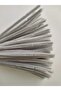 100 Pieces of Gray Chenille, Fuzzy Wire Suitable for Flower Making, 30 cm 6 mm - 2