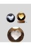 Mtxdpn Lighted Glass Globe with Heart Motif and Wooden Stand (223004) Gift Option - 2