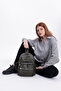 Sofia Washed Leather 4 Compartment Backpack - 5