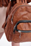 Sofia Washed Leather 4 Compartment Backpack - 4