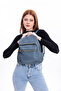 Sofia Washed Leather 4 Compartment Backpack - 5