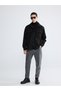 Rmz Clothing End of Season Deals Black Regular Fit Long Sleeve Cashmere Men's Shirt Jacket - 2
