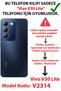 Vivo V30 Lite Compatible Cute Chick and Heart Patterned Printed Silicone Case - 2