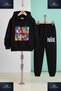 Children's 3-Piece Set'Sonic 4Lu in a Square Photo' 3-Piece Hooded Tracksuit Set - 2