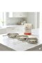 Stainless Steel 3-Piece Flour Sifter Set Kitchen Strainer Ideal for All Sieving Tasks - 3