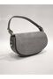 Women's Suede Hand and Shoulder Baguette Bag - 3