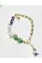 Aventurine Amethyst Moonstone Natural Stone Wish Bracelet |   Luck, Calm and Emotional Balance