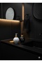 Luxury Liquid Soap Dispenser with Bamboo Stand, Set of 2, 450ml, Black and White - 4