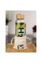 600 ml Glass Flask with Bamboo Lid – Gift with Cloth Cover |   Natural and Eco-Friendly Water Bottle - 3