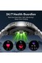 Military Smart Watch for Men, 1.52'' HD Rugged Fitness Smartwatch - 5