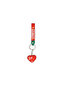 Heart Shaped Red Pvc Keychain – Eco-Friendly, Gift Valentine's Day - 4