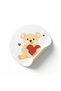 'Cute Teddy Bear' Sticker Label (4X4Cm) - 54 Pieces |   A Sweet Touch to Your Packages