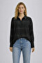 Women's Jenna Regular Fit Plaid Shirt - Black
